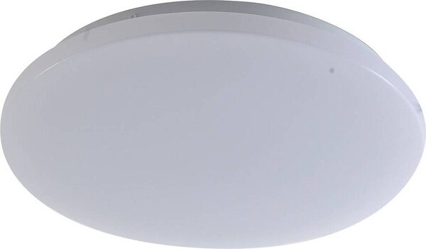 Lindby LED plafoniera per esterni Kirkola, 3000 K, Ø 34 cm, bianco