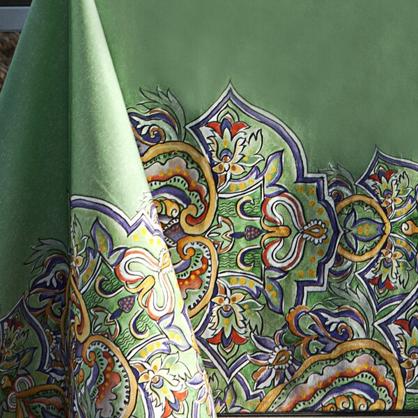 Tovaglia Da Cucina In Raso Di Cotone Monreale 150x150 Mirabello Moderno Multicolor Caleffi