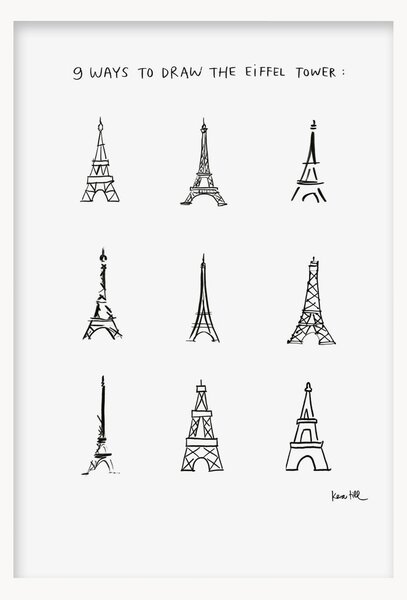 Poster Eiffel Tower