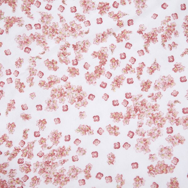 Completo Lenzuola In Flanella Nontiscordar 155x200 Mirabello Floreale Bordeaux Caleffi