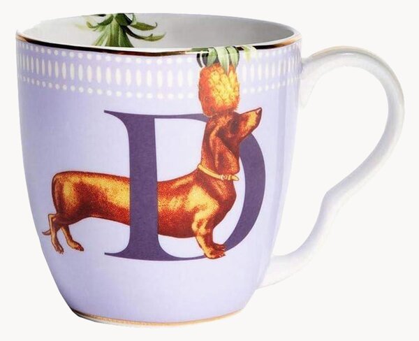 Tazza in Fine Bone China Dog