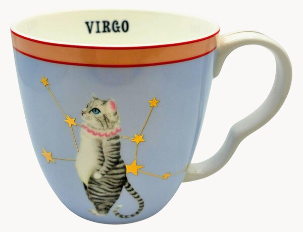 Tazza in Fine Bone China Virgo