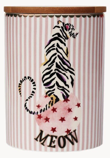 Barattolo in Fine Bone China Tiger