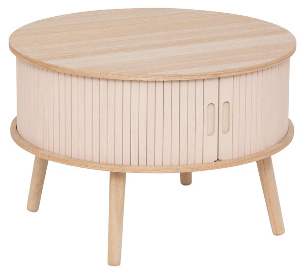 Comodino a 2 ante "nysos" beige 60x60x40,7 cm - Atmosphera, arredamento d'interni