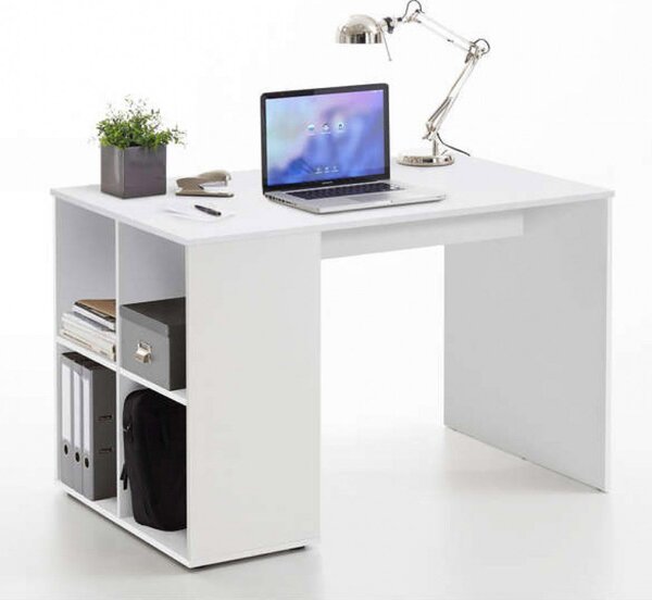 Scrivania Happy 117x73x75 h cm in Truciolare bilaminato Bianco
