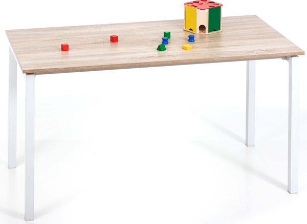 Scrivania per Ragazzi 140x70xH75 cm in Legno Explorer Rovere