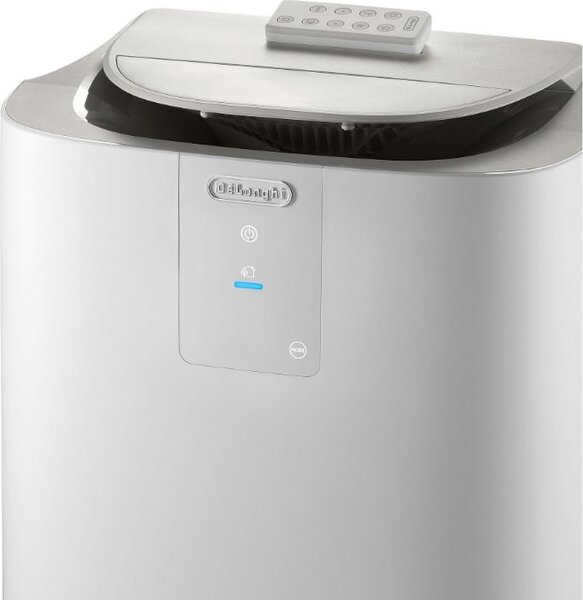 De Longhi Condizionatore Portatile 11500 Btu /h Climatizzatore Classe A+ Funzione Deumidificatore con Timer e Telecomando - Pinguino Gentlejet PAC 