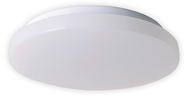 Plafoniera LED, metallo, bianco, rilevatore di movimento