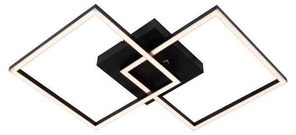 ARIANNE - Plafoniera a soffitto – LED – Temperatura di colore regolabile (CCT) – 1x23W 2700K/4000K – nera