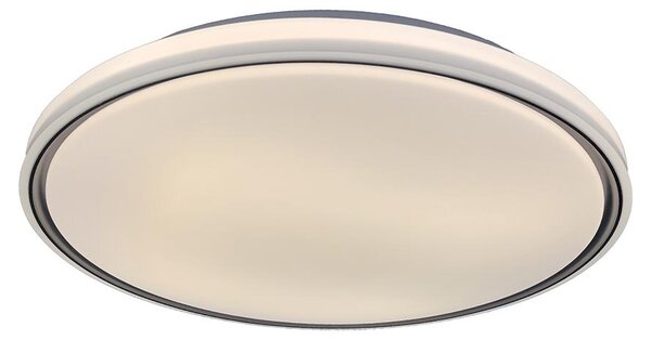 V-TAC Plafoniera LED 60W 6000 lm CCT Dimmerabile con Telecomando cornice Nera 24202