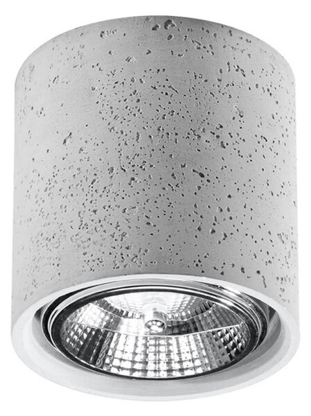 Lampada da soffitto CULLO in Cemento con base GU10