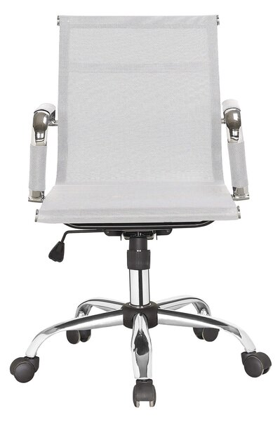 Sedia Direzionale da Ufficio 54x61x99 cm Bianco