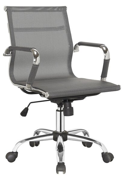Sedia Direzionale da Ufficio 54x61x99 cm Nero