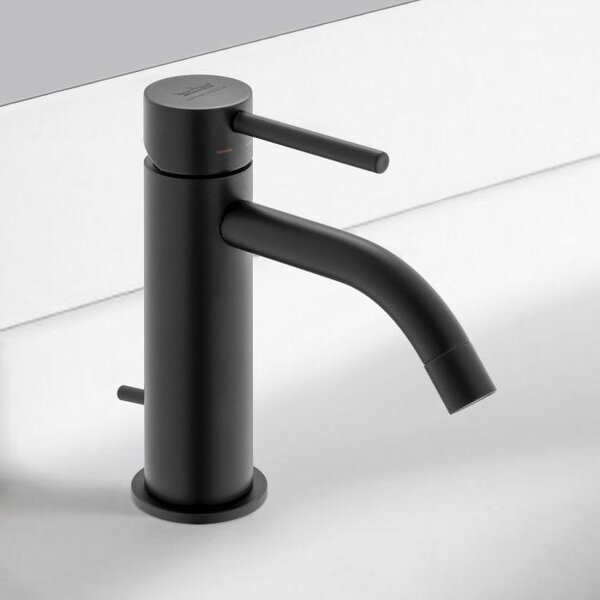 Miscelatore monocomando per lavabo Kronenbach Lima 2.0, colore nero