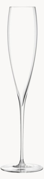 Set di 2 flute da champagne in vetro soffiato Savoy