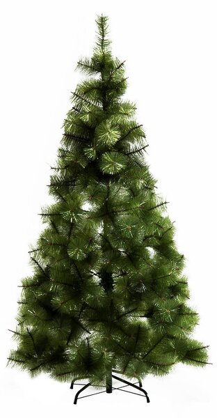 Albero di Natale Artificiale 180 cm 383 Rami e Supporto in Ferro