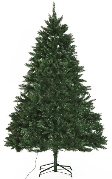 Albero di Natale Artificiale 210 cm 700 Luci LED Verde