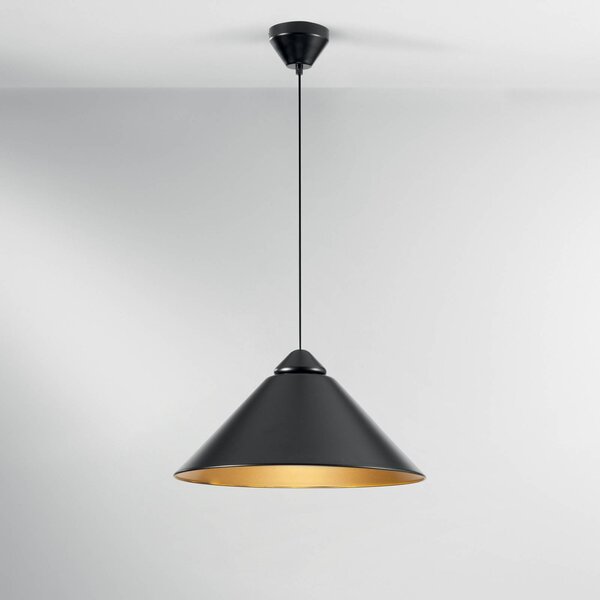 Luce Ambiente Design Lampada a sospensione Big Bang, dimmerabile, Nero, Soggiorno / Sala da pranzo, Metallo, Moderno, Lampada a sospensione