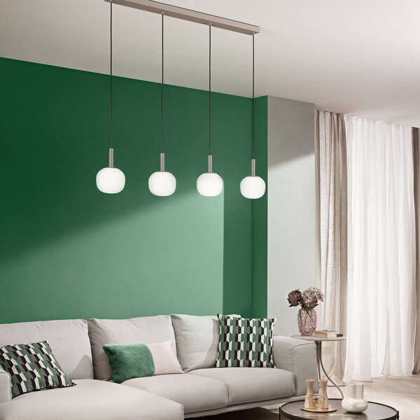 Luce Ambiente Design Lampada a sospensione Eris, dimmerabile, Marrone / Ruggine, Soggiorno / Sala da pranzo, Alluminio, Moderno, Lampada a sospensione