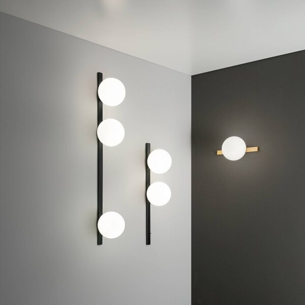 Luce Ambiente Design Applique da parete Enoire, dimmerabile, Nero, Soggiorno / Sala da pranzo, Metallo, Moderno, Applique