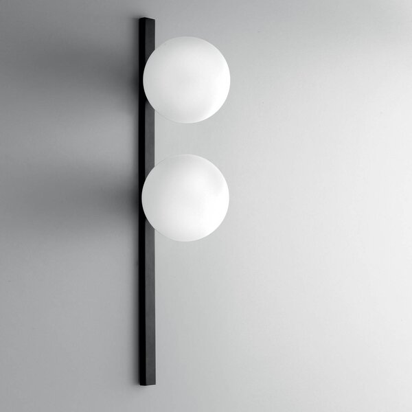 Luce Ambiente Design Applique da parete Enoire, dimmerabile, Nero, Soggiorno / Sala da pranzo, Metallo, Moderno, Applique