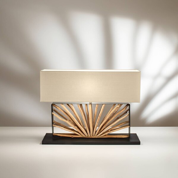 Luce Ambiente Design Lampada da tavolo Ethernal, Nero, Soggiorno / Sala da pranzo, Metallo, Lampada da tavolo