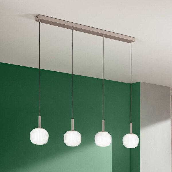 Luce Ambiente Design Lampada a sospensione Eris, dimmerabile, Marrone / Ruggine, Soggiorno / Sala da pranzo, Alluminio, Moderno, Lampada a sospensione