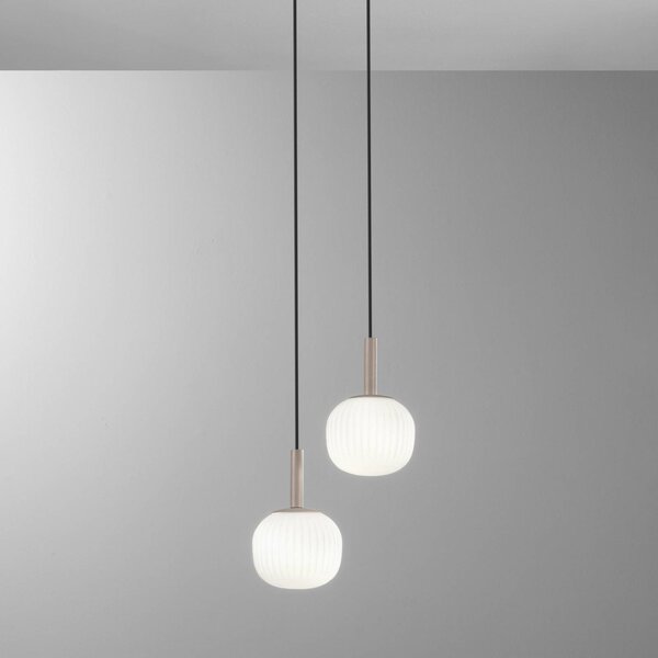 Luce Ambiente Design Lampada a sospensione Eris, dimmerabile, Marrone / Ruggine, Soggiorno / Sala da pranzo, Alluminio, Moderno, Lampada a sospensione