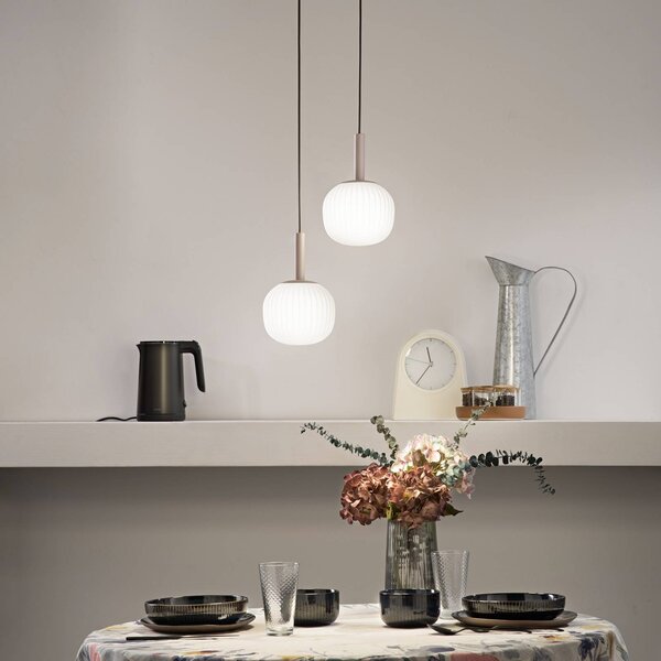 Luce Ambiente Design Lampada a sospensione Eris, dimmerabile, Marrone / Ruggine, Soggiorno / Sala da pranzo, Alluminio, Moderno, Lampada a sospensione