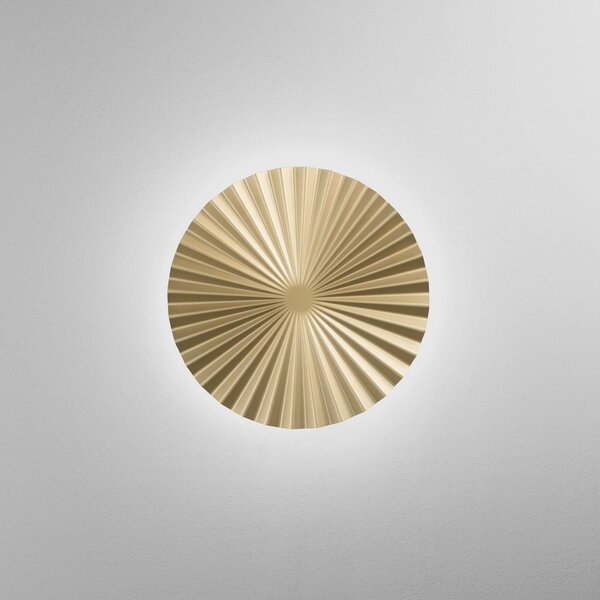 Luce Ambiente Design Applique da parete Anadara, Ottone / Oro, Soggiorno / Sala da pranzo, Alluminio, Applique