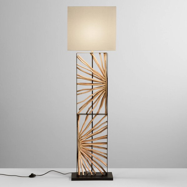 Luce Ambiente Design Lampada da terra Ethernal, Nero, Soggiorno / Sala da pranzo, Metallo, Lampada da terra