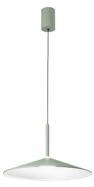 Luce Ambiente Design Lampada a sospensione Khan, Verde, Soggiorno / Sala da pranzo, Metallo, Moderno, Lampada a sospensione