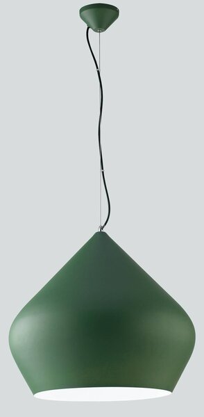 Luce Ambiente Design Lampada a sospensione Tholos, dimmerabile, Verde, Soggiorno / Sala da pranzo, Metallo, Moderno, Lampada a sospensione
