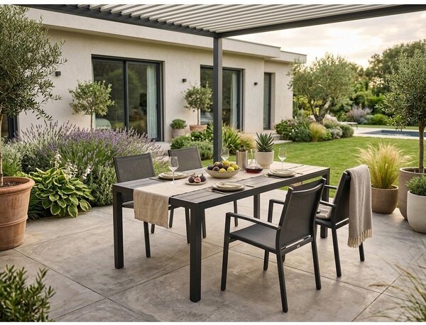 Tavolo da pranzo da giardino 90x205 cm Viking – Bonami Selection