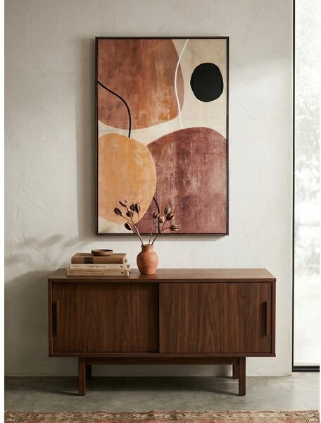 Dipinto stampato/con elementi dipinti a mano con cornice inclusa/dipinto su tela 83x123 cm Gallery – Bizzotto
