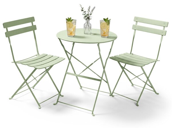 Akord Set Mobili Da Balcone Orion Verde 42X35X42