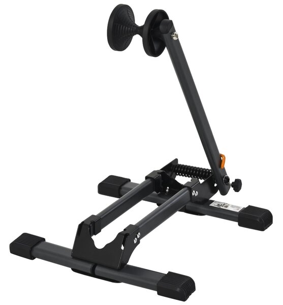 Rastrelliera Portabici 39x35x45,5 cm in Metallo Nera