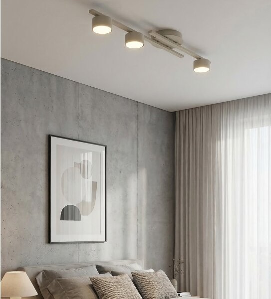 Plafoniera FRAGMENT 3xGX53/12W/230V beige