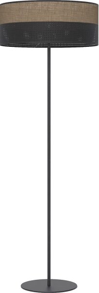 Lampada da terra KARBON 1xE27/15W/230V nero/marrone