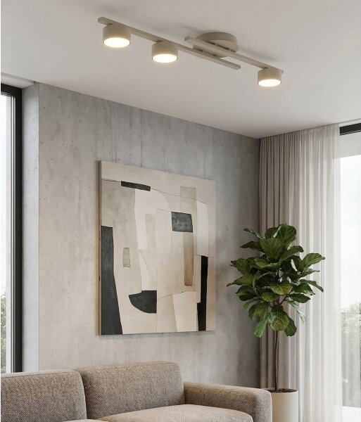 Plafoniera FRAGMENT 3xGX53/12W/230V beige