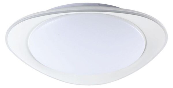 V-TAC Plafoniera LED 60W 6000 lm CCT Dimmerabile con Telecomando Bianca Ø550 mm Cover Ellittica 23594