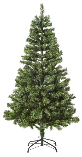 Albero di Natale Artificiale 180 cm 634 Rami 217 LED Pino Verde