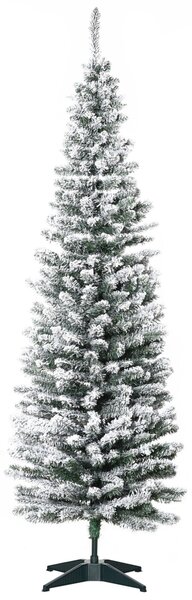 Albero di Natale Artificiale Innevato 180 cm 390 Rami Pino Verde