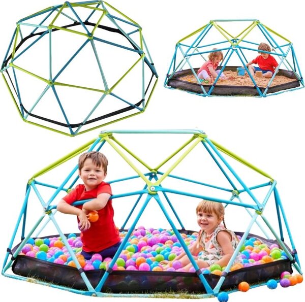 TP Toys | Cupola da arrampicata con sabbiera - Giardino - stabile - favorisce lo sviluppo delle capacità motorie - ideale per i bambini