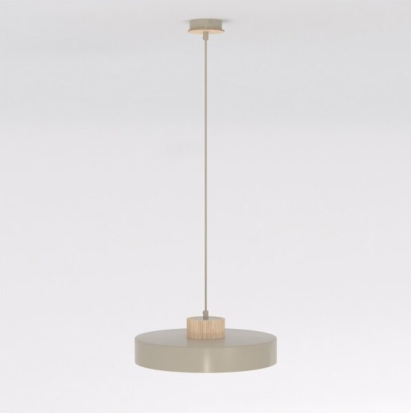 Lampadario sospeso su cavo KIVI 1xE27/15W/230V beige