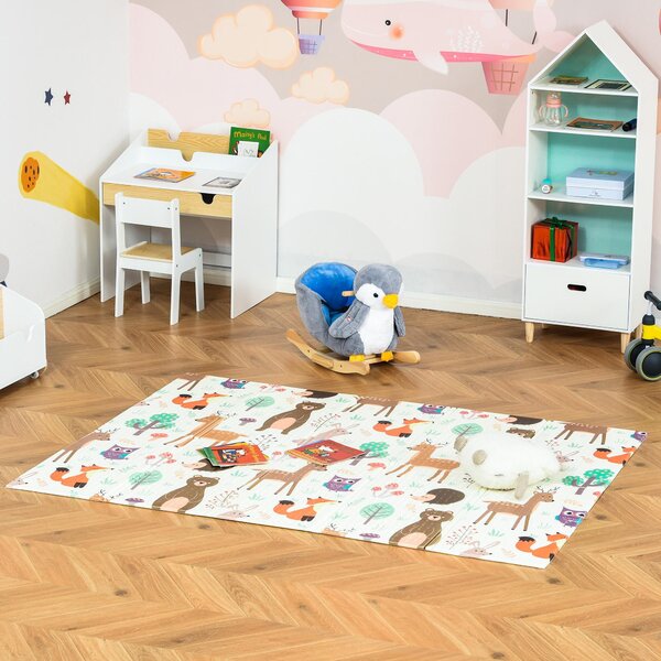 Tappeto Morbido per Bambini 200x150 cm in XPE Fantasia Animali