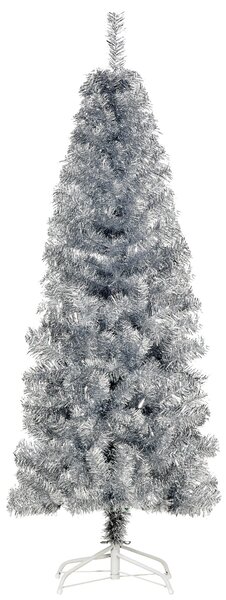 Albero di Natale Artificiale 150 cm 408 Rami Argento