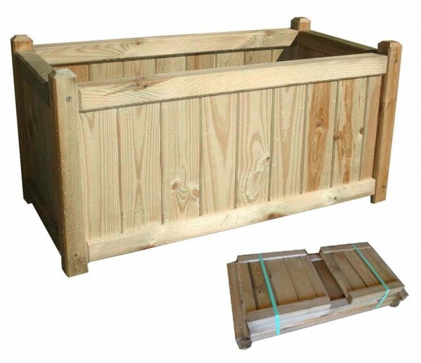 Fioriera 40x80x40 h cm in Legno