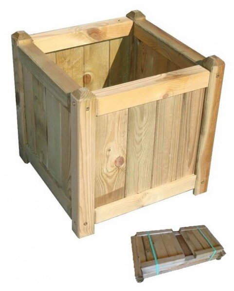 Fioriera 40x40x40 h cm in Legno