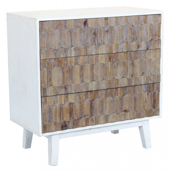 Mobile Alwyn 88x45x89 h cm in Legno Bianco